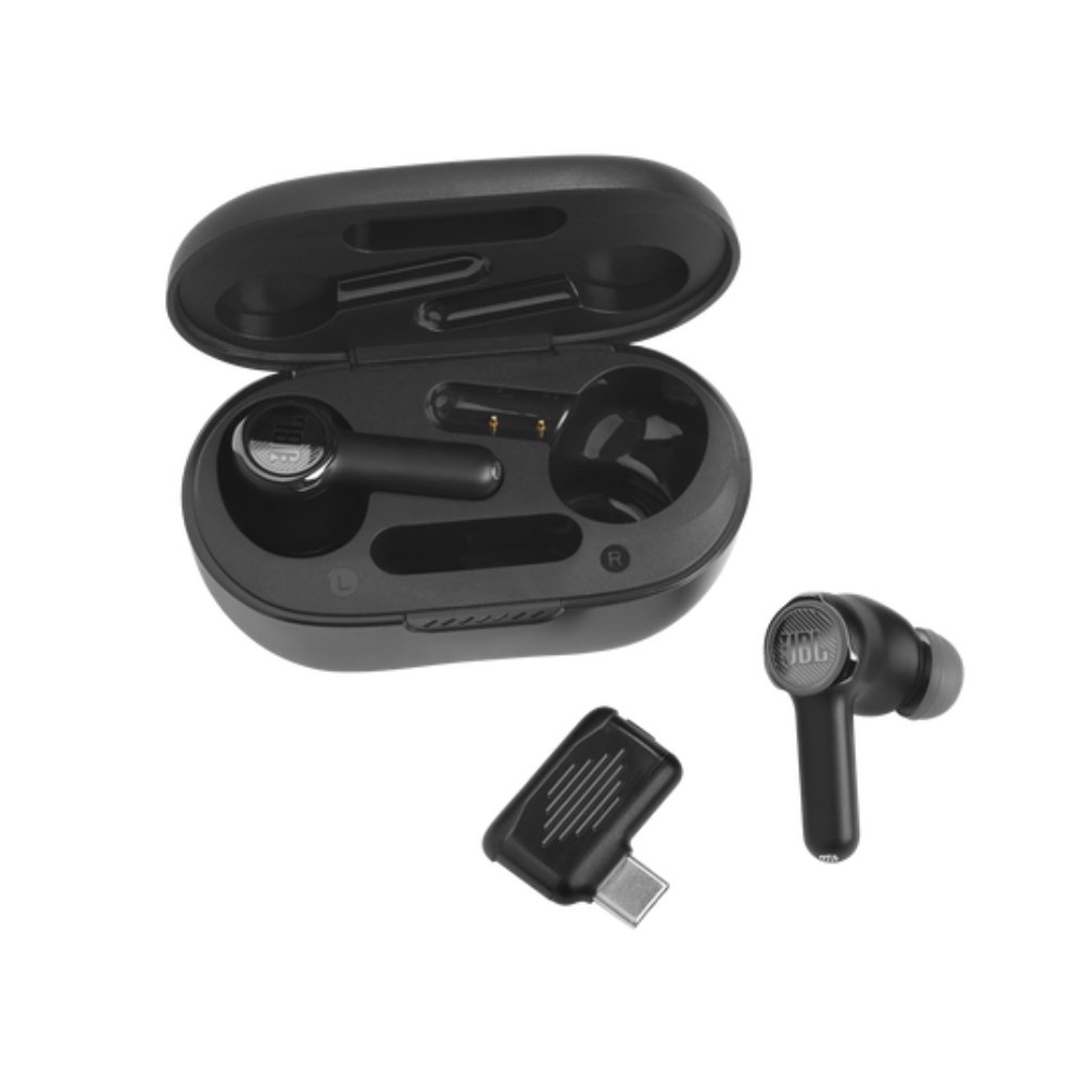 JBLQUANTUMTWSBLKAM_2 Auriculares JBL Quantum TWS Negros - Imagen 3