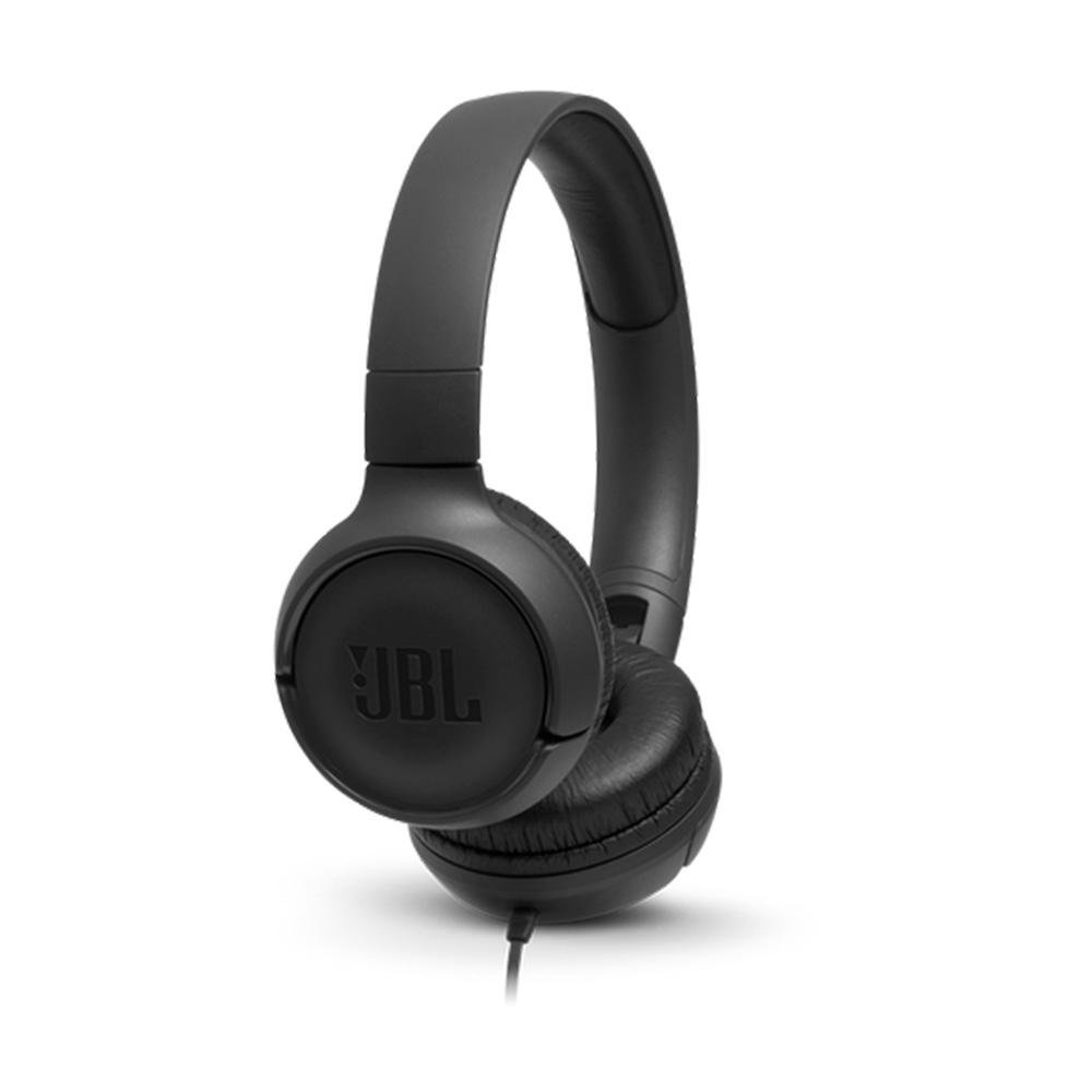 JBLT500BLKAM Audifonos JBL T500 Headphones Negros - Imagen 1