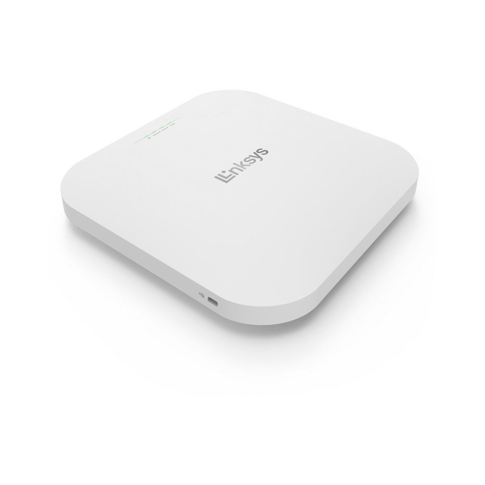 LAPAX3600C AP Cloud Linksys LAPAX3600C AX3600 2,4/5 GHz WIFI 6 PoE. 2x RJ-45 - 8 Antenas Internas, WPA,WPA2, 5.19 dBi de ganacia, Mu-MIMO - Imagen 1