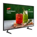 Televisor Pro Samsung BE85H;Tamaño: 85", Resolución 3840X2160 4K UHD (16:9), Brillo 300 Nit, ,sintonizador digital terrestre DVB-T2,Características: uso 16 horas/día, altavoces 10Wx2 , WiFi, Bluetooth, RJ45,Entradas: HDMI 2.0 (3), HDCP 2.2, USB 2.0 (1), Smart tv , Garantía: 3 años - Imagen 4