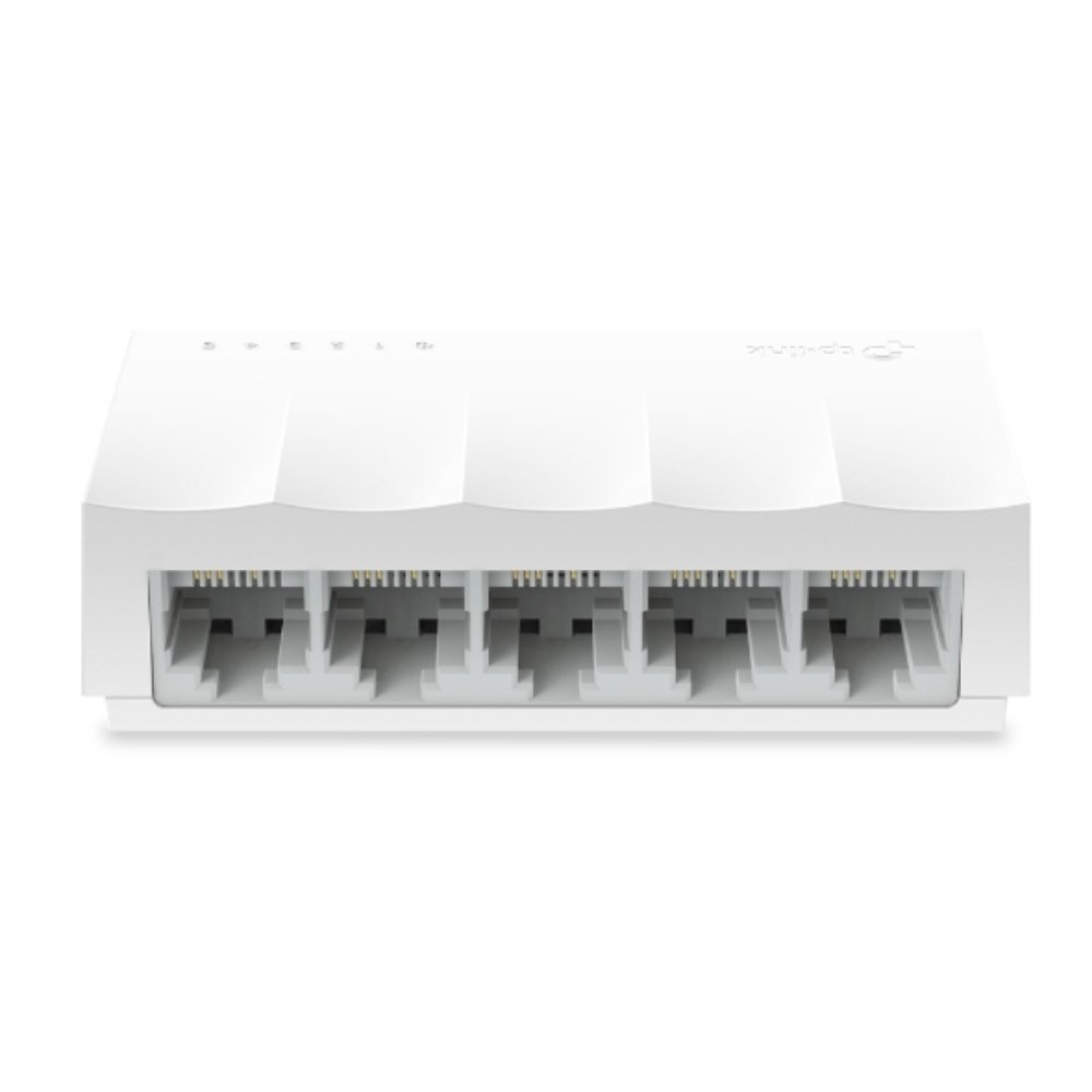 LS1005-2 Switch TPLINK de Escritorio de 5 Puertos 10/100M RJ45 Caja de Plástico COLOR Blanco - Imagen 1