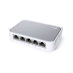 Switch TPLINK de Escritorio de 5 Puertos 10/100M RJ45 Caja de Plástico COLOR Blanco - Imagen 3