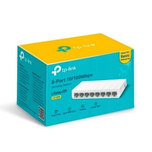 Switch TPLINK 8 Puertos 10/100 COLOR Blanco