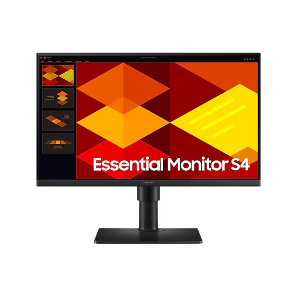 LS22D402GANXGO Monitor Plano Samsung Tamaño: 22 LS22D402GANXGO Altura ajustable Resolución 1920X1080 (16:9) Tipo de Panel: IPS Vesa 100×100 PIvot, Contraste tipico: 1000:1 a 250nit, Tiempo de respuesta: 5ms (GTG) tasa de refresco 100 HZ, Conectividad: Display Port-HDMI 1.4 - USB 2.0 × 2 / Auricular Eco Saving Plus / Eye Saver Mode/ Flicker Free / Game Mode - Imagen 1