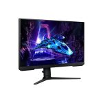 Monitor Samsung plano gamer Odyssey G3 27 Panel VA Color Negro, Brillo: 250cd/m2 16:9, Res: 1920X1080, TR: 1 ms 180 HZ Eye Saver Mode, Flicker Free, Windows Certification, FreeSync Premium,Pantalla VESA HDR 400, Conectividad: Display Port 1.4, HDMI 2.0, USB service Auriculares - Vesa, 75*75, Incluye (Cable DP) 3 años de Garantia - Imagen 4