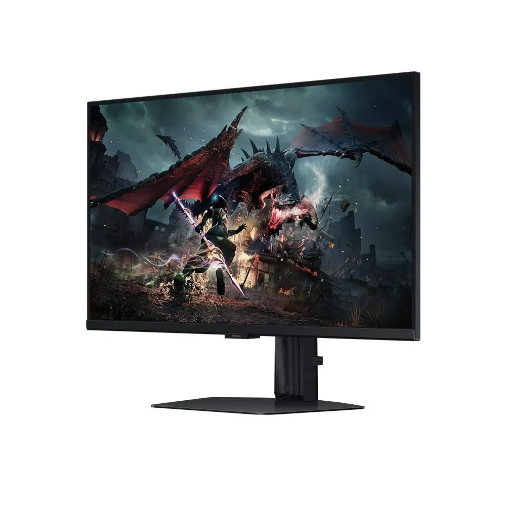 LS27DG500ENXZA_3 Monitor Samsung PLANO gamer Odyssey 27 Panel IPS Pivot - Altura ajustable Color Negro Brillo: 350cd/m2 Relacion de Aspecto 16:9 Cont: 1000:1(Typ) HDR10 Res: 2560X1140 1 ms 180 HZ Conectividad DP 2.2 HDMI 2.2 Auricular Eye Saver Mode, Flicker Free, Windows Certification , FreeSync Premium, Screen Size Optimizer, Black Equal - Imagen 4