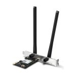 Adaptador Red WiFi TPLINK MA80XE AX3000 Dual Band Wi-Fi 6 Bluetooth PCI Express