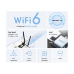 Adaptador Red WiFi TPLINK MA80XE AX3000 Dual Band Wi-Fi 6 Bluetooth PCI Express - Imagen 2