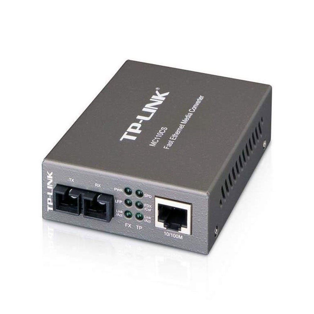 MC110CS-1 Convertidor TPLINK Multimedia de Modo Individual de 10/100Mbps - Imagen 1