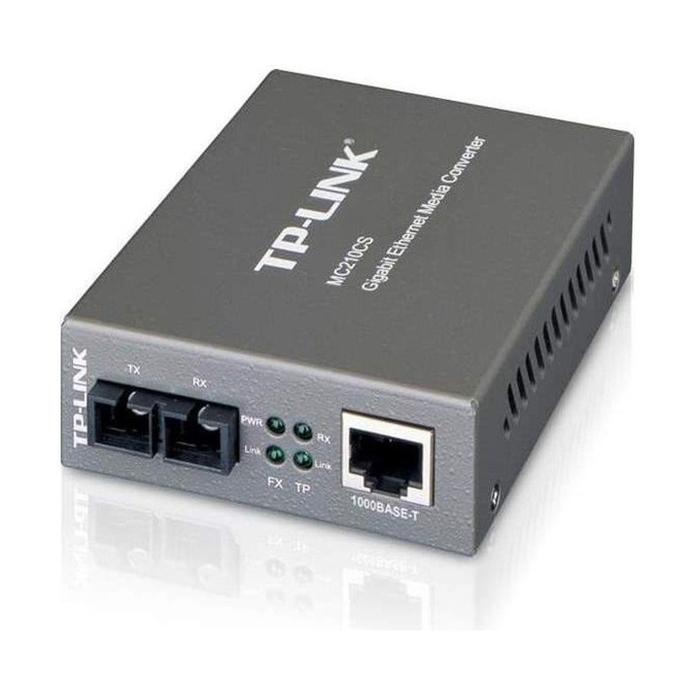 MC210CS-2 Convertidor TP-LINK Multimedia de Modo Individual de Gigabit - Imagen 1