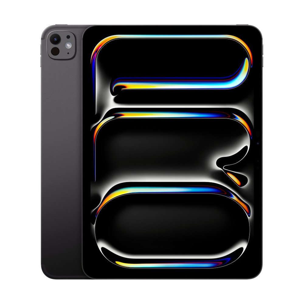 ME2N4CLA iPad Pro de 11 pulgadas Chip M5 Wi-Fi + Cellular 256 GB con vidrio estándar – Negro espacial - Imagen 1