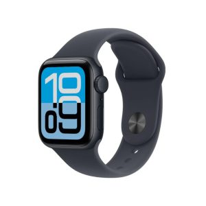 Apple Watch SE 3 GPS 44mm Midnight Aluminium Case with Midnight Sport Band - S/M