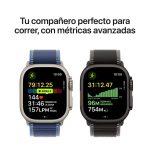Apple Watch Ultra 3 GPS + Cellular 49mm Natural Titanium Case with Natural Titanium Milanese Loop - Medium - Imagen 4