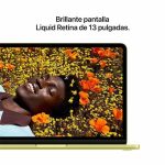 13-inch MacBook Neo: Apple A18 Pro chip with 6-core CPU and 5-core GPU, 8GB, 256GB SSD - Citrus - Imagen 4