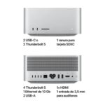 Mac Studio: Apple M4 Max chip with 14-core CPU, 32-core GPU, 36GB, 512GB - Imagen 3