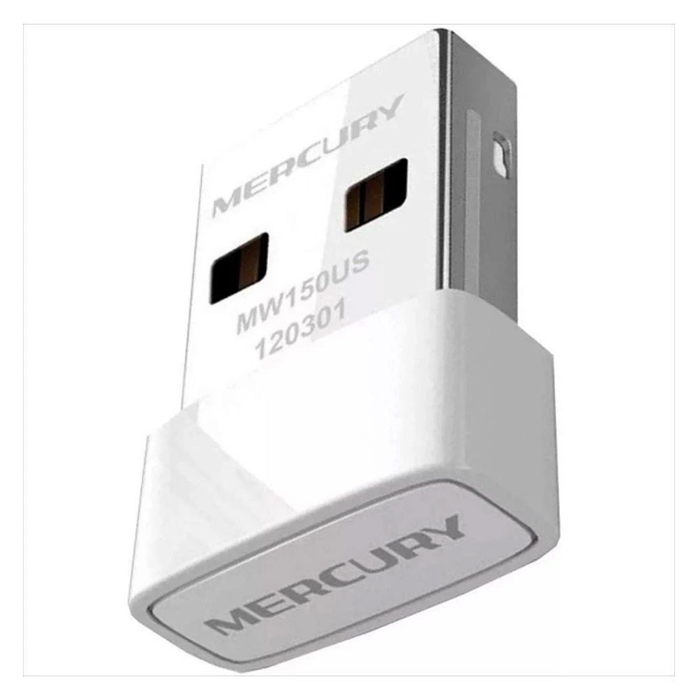 MW150US_2 Adaptador Nano MERCUSYS USB 2.0 Inalámbrico de 150Mbps COLOR Blanco - Imagen 3