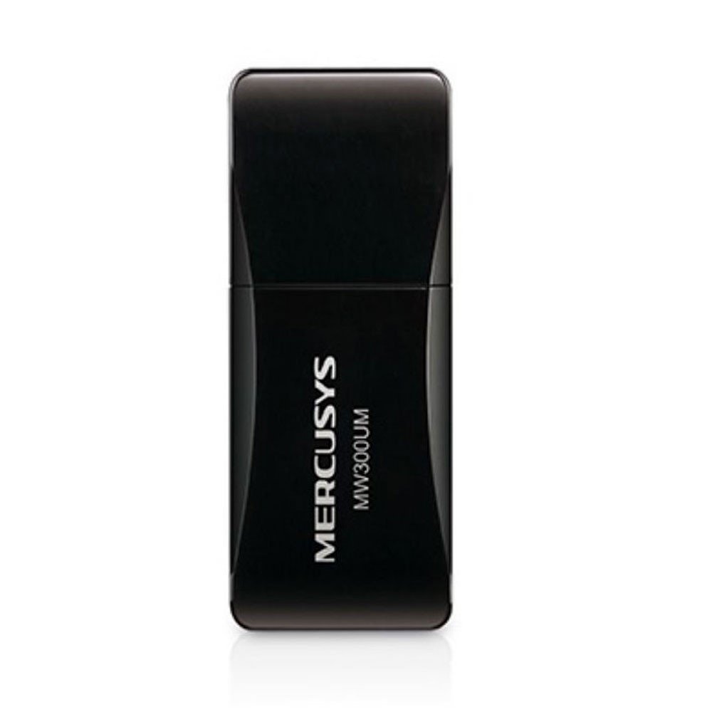MW300UM_1 Adaptador Mini MERCUSYS USB 20 Inalámbrico de 300Mbps COLOR Negro - Imagen 2