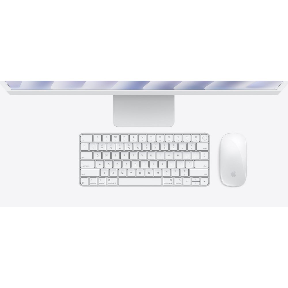 MWUU3LZA-2 24-inch iMac with Retina 4.5K display: Apple M4 chip with 10-core CPU and 10-core GPU, 16GB, 256GB SSD - Silver - Imagen 1