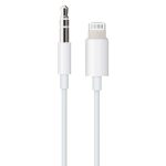 Lightning to 3.5 mm Audio Cable (1.2m) - White