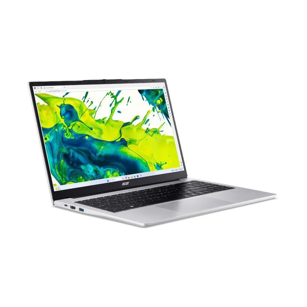 NX.J53AL.002_1 Portatil Acer AL15-41P-R558 AMD Ryzen™ 7 5700U 15.6 FHD IPS SlimBeze WIFI6 16GB (1*16) DDR4 Memory/512SSD PCIe NVMe SSD/Windows 11 Home Single Color Silver - Imagen 2