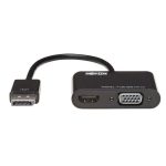 Adaptador EATON Convertidor Todo En Uno DisplayPort A VGA/HDMI COLOR Negro - Imagen 2
