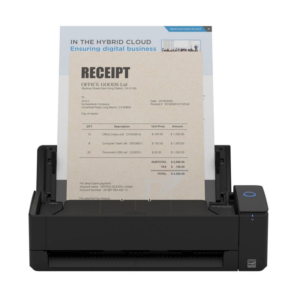 PA03805-B005 ESCANER RICOH IX1300 30ppm/60ipm, Dúplex, A4, 600dpi, Interfaz Wi-Fi y USB 3.2 (incluso cabo USB), - Imagen 1
