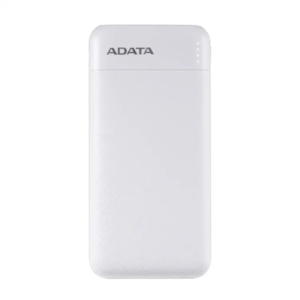 PC100-14WH Power Bank 10000mAh Blanca /2 puertos USB + 1 Puerto Tipo C entrada y Salida + 1 puerto de entrada micro usb - Imagen 1