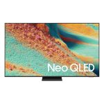 Televisor Samsung FLAT NEO QLED Smart TV 55 pulgadas, UHD 4K  /3,840 x 2,160 / DVB-T2 / Procesador QN4 IA GEN2 144Hz/ Bluetooth / Dual Led / asistente de voz /  modo ambiente/ Modo Juego/  HDMI x 4 / USB x 2 /LAN/ abre y edita archivos de Office/ Control Solar/Garantía 1 año, Ficha tecnica completa en www.samsung.com.co