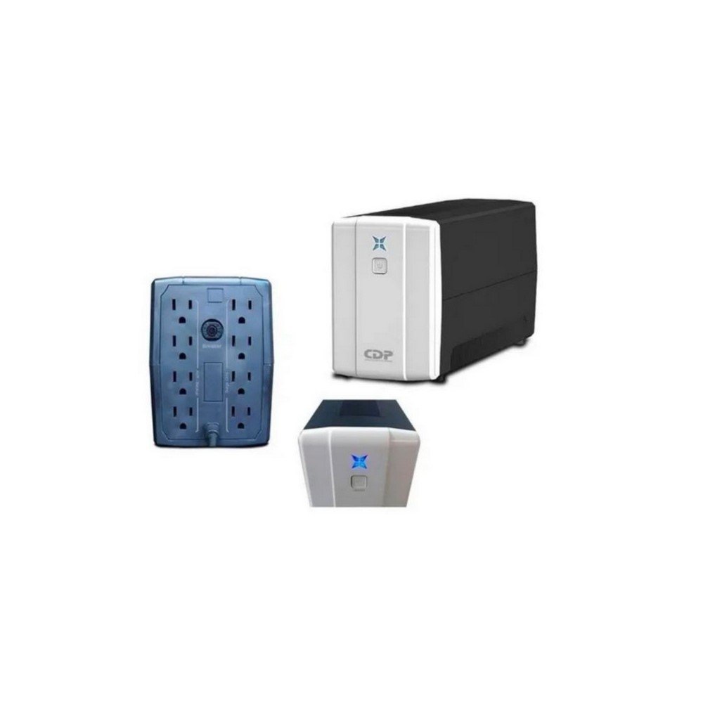 R-UPR20758 Ups CDP Interactiva 750VA/300W 8 Tomas COLOR Negro - Imagen 1