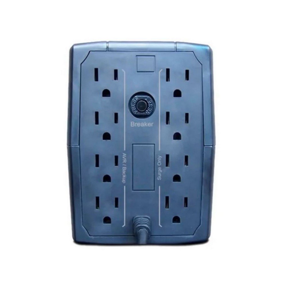 R-UPR20758_2 Ups CDP Interactiva 750VA/300W 8 Tomas COLOR Negro - Imagen 3