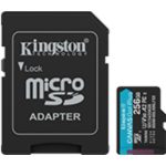Memoria micro sd 256GB Canvas Go Plus Gen4 200MB/s A2 U3 V30 Card + Adapter