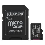 64GB microSDXC Canvas Select Plus Gen3 100MB/s A1 Card + Adapter