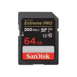 Tarjeta SD SanDisk Extreme PRO 64GB SDXC UHS-I Hasta 200 Mb/s C10,U3,V30 - Imagen 2