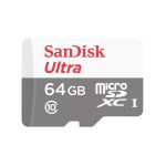 Tarjeta microSD SANDISK Ultra UHS-I 64GB Clase 10