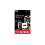 Tarjeta MicroSD SanDisk Extreme Pro UHS-I con adaptador 256GB - Imagen 2