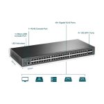 Switch Tplink Omada JetStream Gigabit 48 puertos administrable L2+ 4 puertos SFP+ - Imagen 4