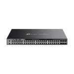 Omada 48-PortGigabit Stackable L3 Managed PoE+ Switch with 6 10GE SFP+ Slots