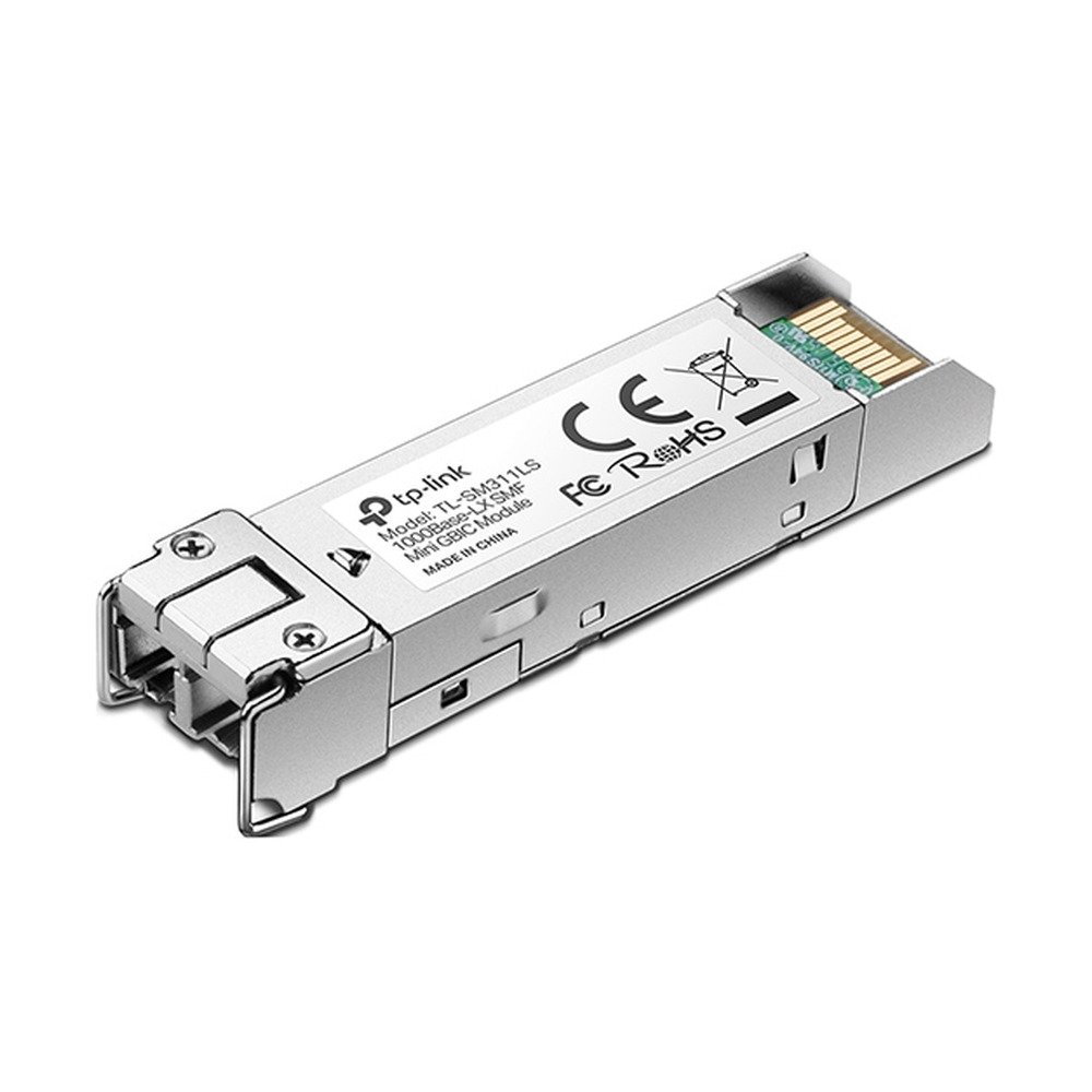 SM311LS Tranceiver Tplink Omada Gigabit SFP Monomodo,MiniGBIC Interface LC hasta 10km - Imagen 1
