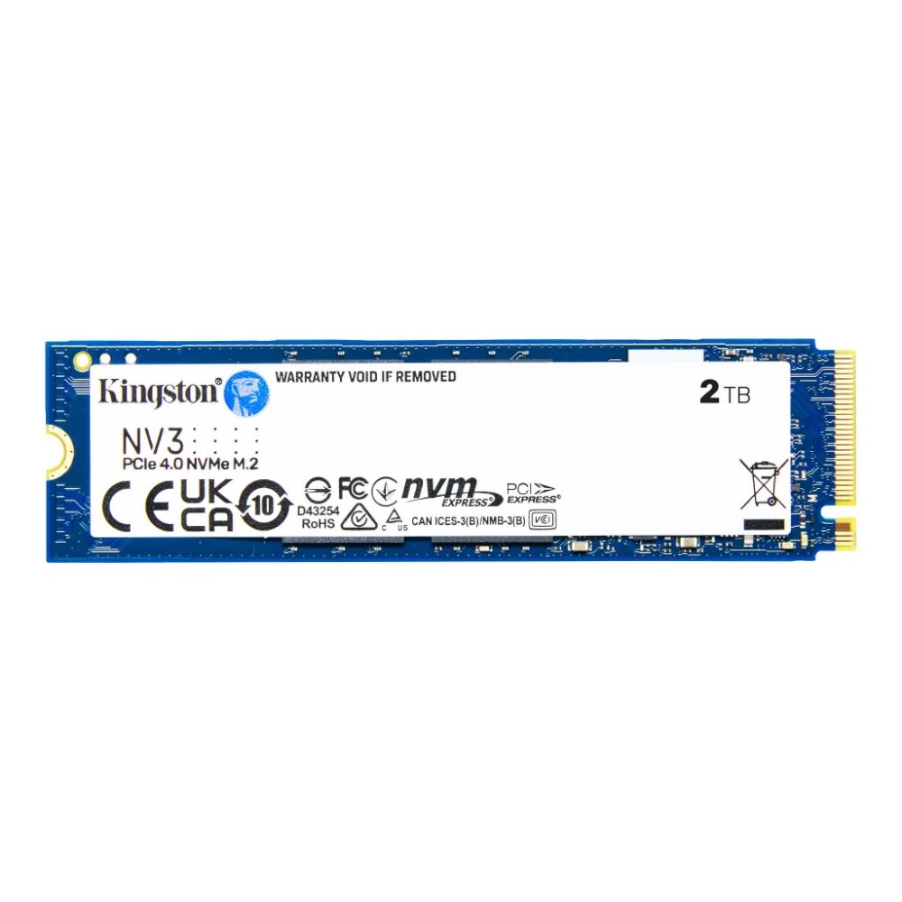 SNV3S2000G-1 Unidad de estado solido ssd kingston 2000G NV3 M.2 2280 PCIe 4.0 NVMe - Imagen 1