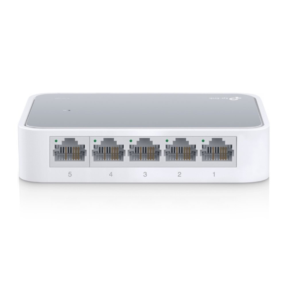 TL-SF1005D-2 Switch de Sobremesa TPLINK con 5 Puertos a 10/100 Mbps COLOR Blanco - Imagen 1