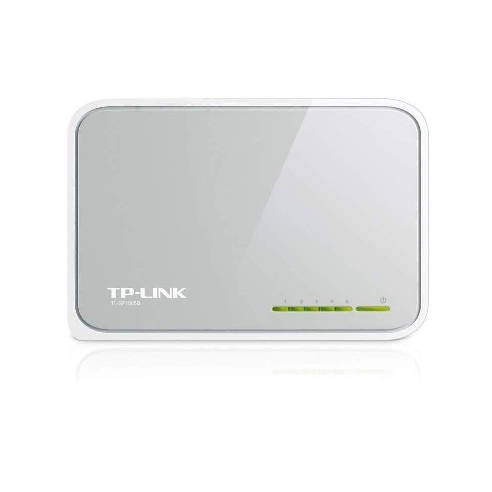 TL-SF1005D Switch de Sobremesa TPLINK con 5 Puertos a 10/100 Mbps COLOR Blanco - Imagen 1
