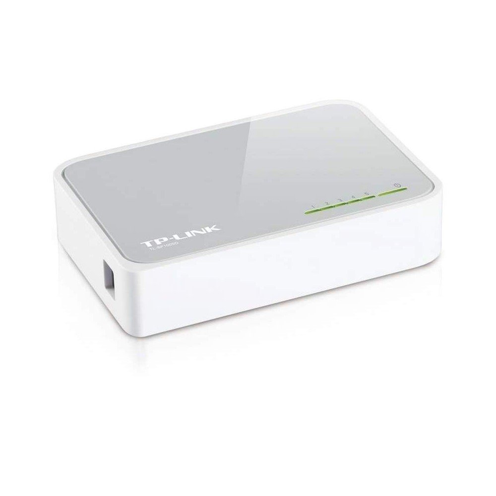 TL-SF1005D_2 Switch de Sobremesa TPLINK con 5 Puertos a 10/100 Mbps COLOR Blanco - Imagen 3