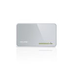Switch de Escritorio TPLINK de 8 Puertos de 10/100 Mbps COLOR Blanco