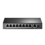 Switch TPLINK PoE de escritorio de 9 puertos a 10/100 Mbps con PoE + de 8 puertos, 8 puertos PoE + de 10/100 Mbps, - Imagen 2