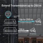 Switch TPLINK PoE de escritorio de 9 puertos a 10/100 Mbps con PoE + de 8 puertos, 8 puertos PoE + de 10/100 Mbps, - Imagen 4