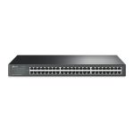 Switch TP-LINK NO Administrable 48 Puertos RJ45 10/100 Mbps Para Rack COLOR Negro