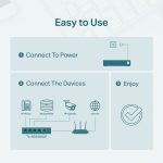 Switch TPLINK PoE de escritorio de 5 puertos - Imagen 4