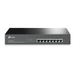 Switch TP-LINK PoE de 8 Puertos Gigabit COLOR Negro