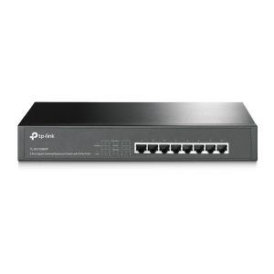 Switch TP-LINK PoE de 8 Puertos Gigabit COLOR Negro