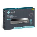 Switch TP-LINK PoE de 8 Puertos Gigabit COLOR Negro - Imagen 4
